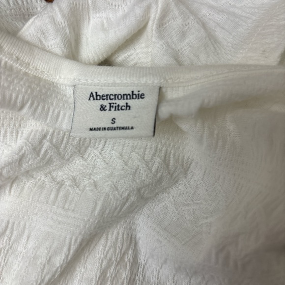 Abercrombie & Fitch Cream Lace Trim Blouse - Picture 5 of 5